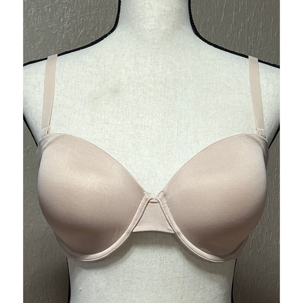 Maidenform Convertible Adjustable Straps Strapless Multiway Bra Beige Size 36D